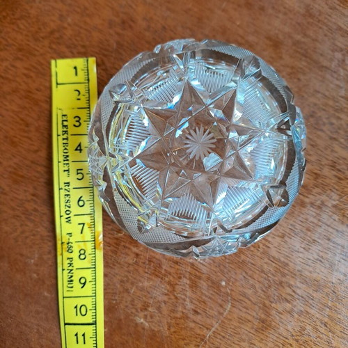 Crystal ashtray like new
