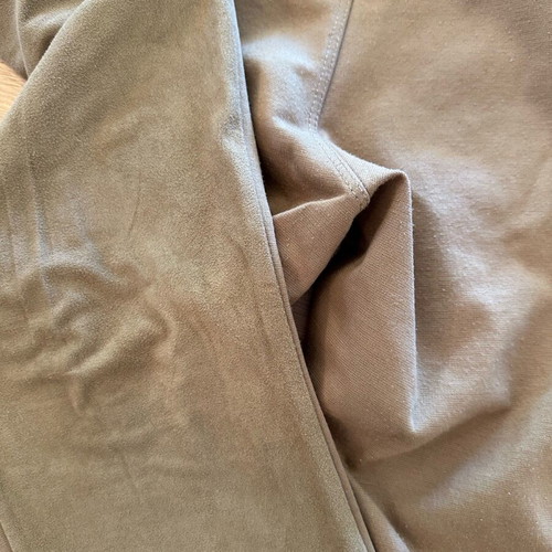 Zara beige leggings with tan suede size 38 used