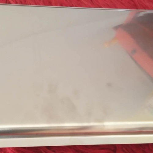 Prestige Engraved Tray unused, 18/10 stainless steel with 24 carat gold embossing