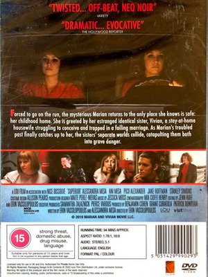 Superior thriller movie DVD, Alessandra and Ani Mesa
