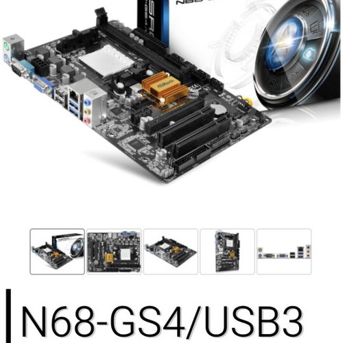Motherboard with processor and memory like new