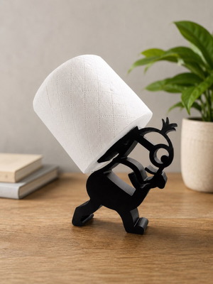 3D Print Toilet Paper Holder Minions New