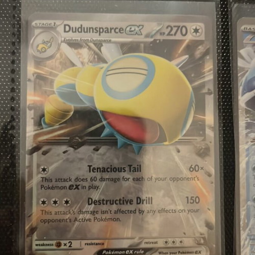 Dudunsparce EX card new