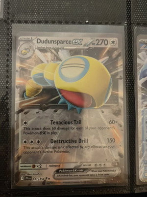 Dudunsparce EX card new