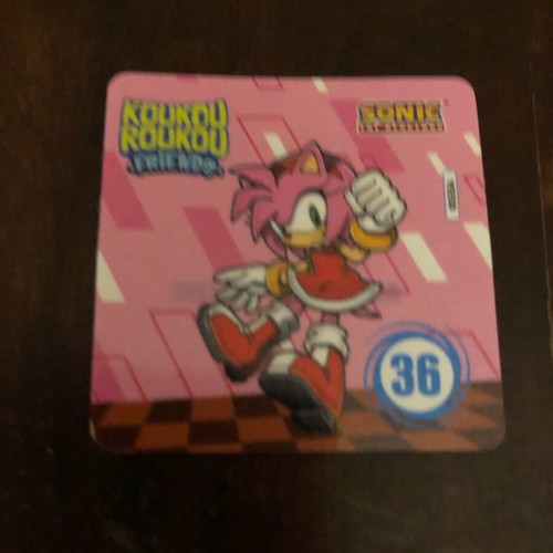 Koukouroukou Sonic Sticker Number 36 new