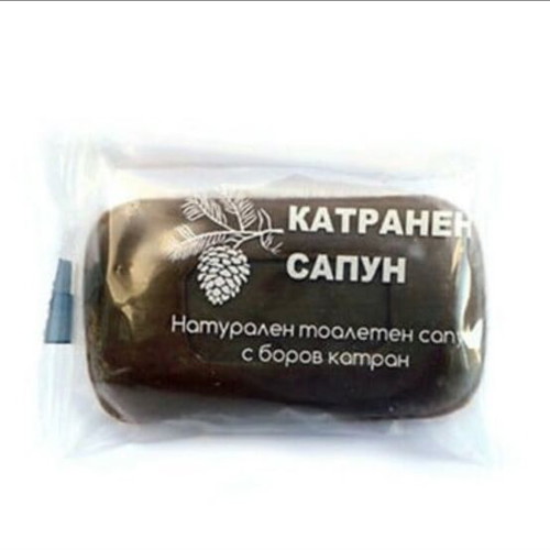 Tar soap new, pack of 2, natural with pine tar