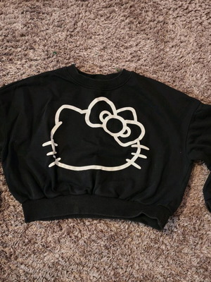 H&M Hello Kitty sweatshirt 10-12 years like new, black