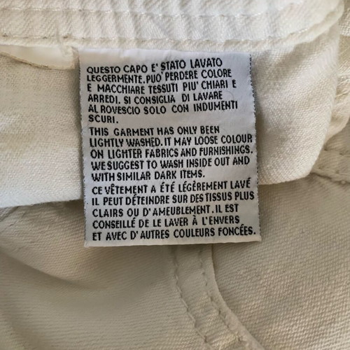 Sisley white shorts and Bershka beige crop top set like new