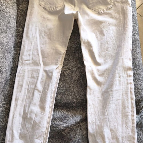 Miss Good White Elastic Pants like new, size 52