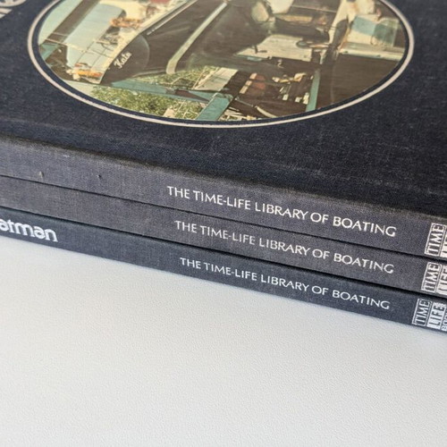 Time-Life Library of Boating set of 3 hardcover books used