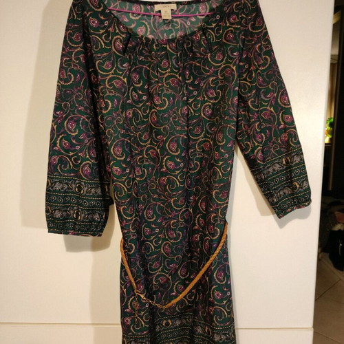 Sfera dress like new with detachable tan belt multicolor size M