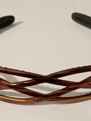 Hair Diadem like new, brown with golden shades
