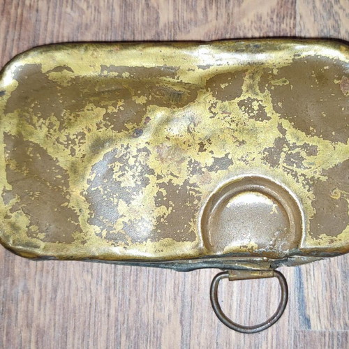Rare US Army 1916 First Aid Box WW1 antique with unused bandage