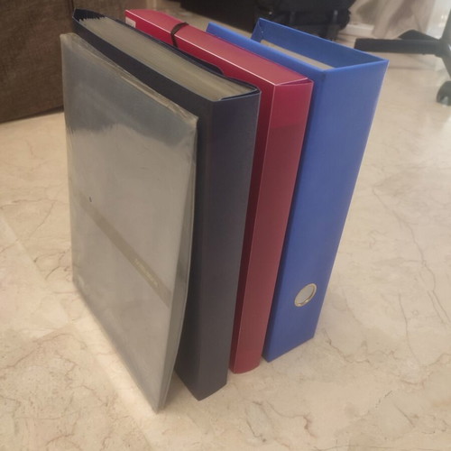 Set of 4 A4 Filing Binders and Folders like new