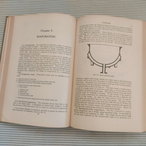 Introduction To Chemical Engineering used book 1955