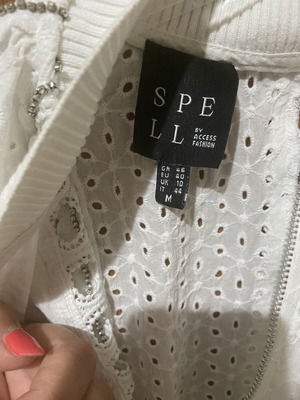 Access summer jacket like new, white, size M