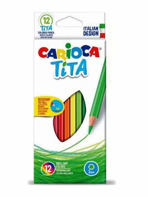 Ξυλομπογιές Carioca οικολογικές σετ 12 τεμ καινούργιο