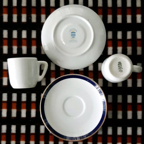 Greek coffee set used with 5 IONIA cups and 3 saucers