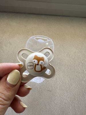 Mam Original Start pacifier for newborns, unused, fox design