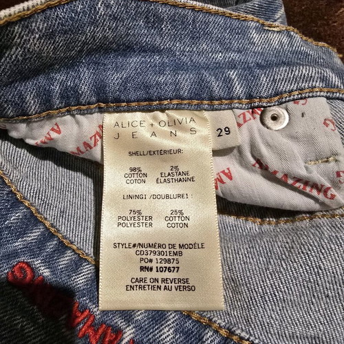 Jeans Alice and Olivia like new, size S 36 8