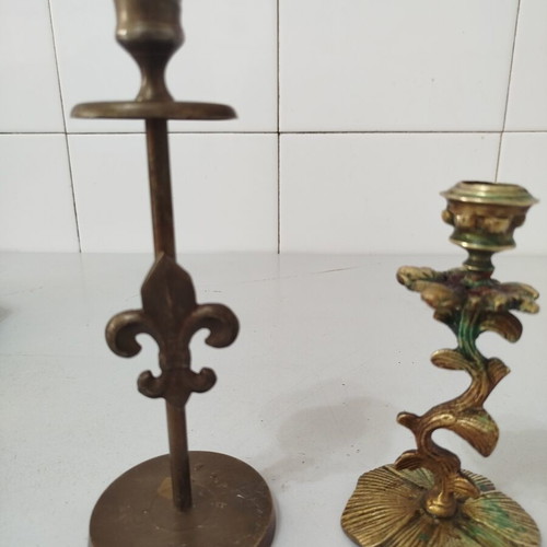 Copper Candle Holders used