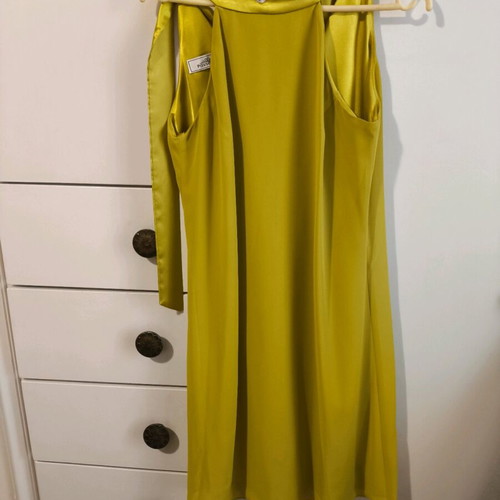Satin dress size S like new, worn once