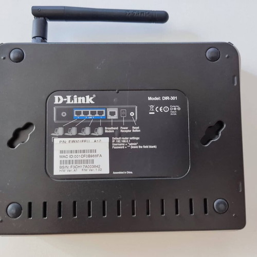 D-Link Router DIR-301 like new