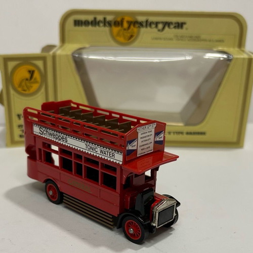 Matchbox 1978 Models of Yesteryear Y-23 A.E.C. S Type Omnibus 1922 new