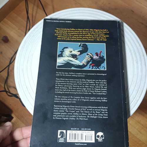 Hellboy The Complete Short Stories Volume 1 graphic novel by Mike Mignola
