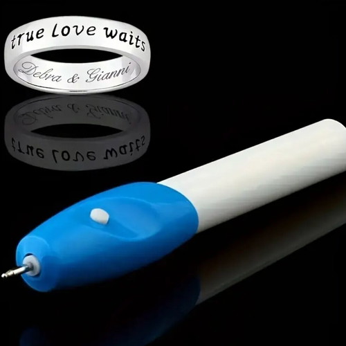 Engraving pen tool new battery-powered for glass, stone, wood