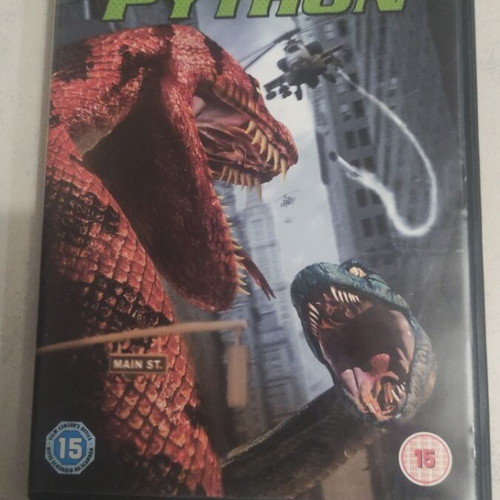 Boa vs Python DVD used, foreign thriller with subtitles