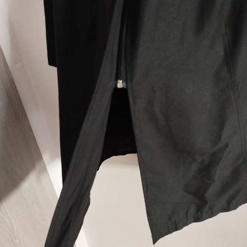 Women's black lightweight coat, casual classic style