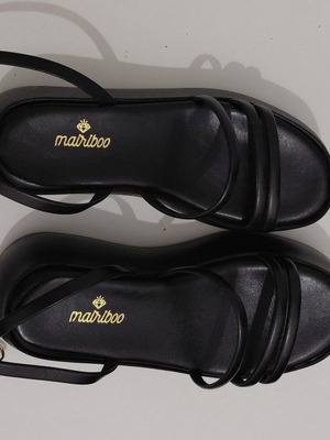 Mairiboo for Envie Marbella platforms like new, black, size 37