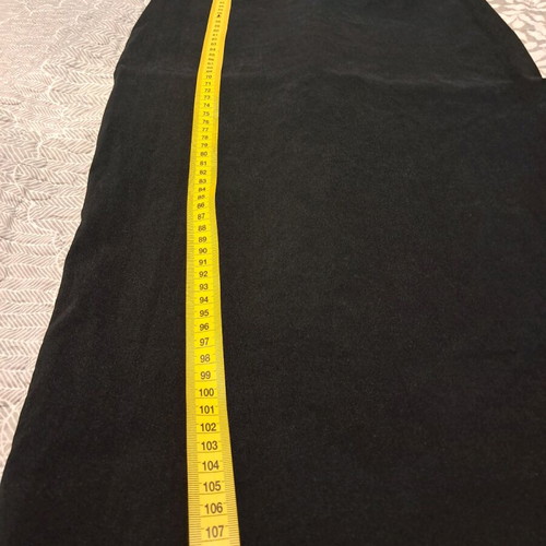 Midi dress Toi Moi NoS black used with back slit and zipper