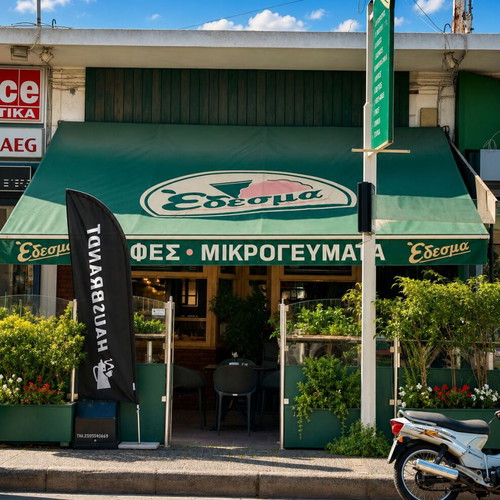 Snack Café in Central Elefsina with Full Equipment