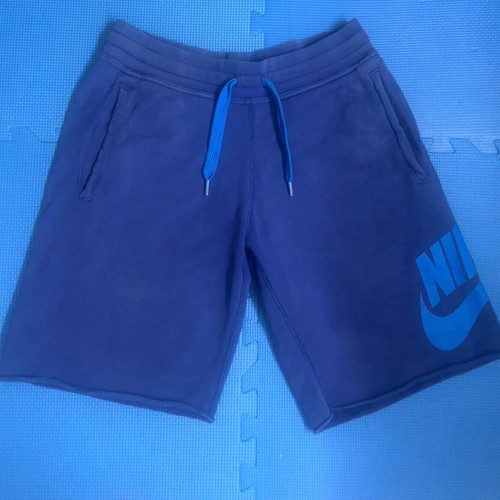 Nike Y2K blue graphic men's shorts size small used