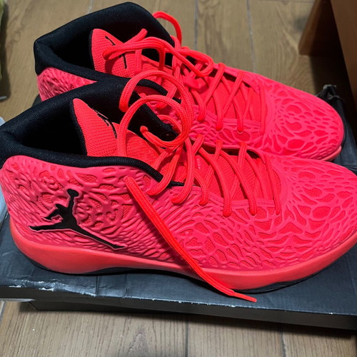 Jordan shoes ultra.fly infrared 834268 600 like new, size 45