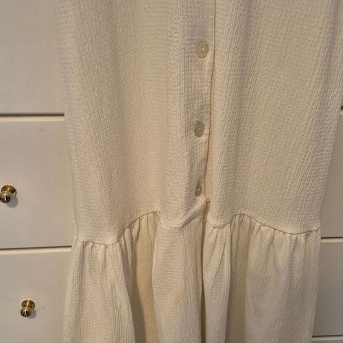 River Island dress used, broken ice white, size S