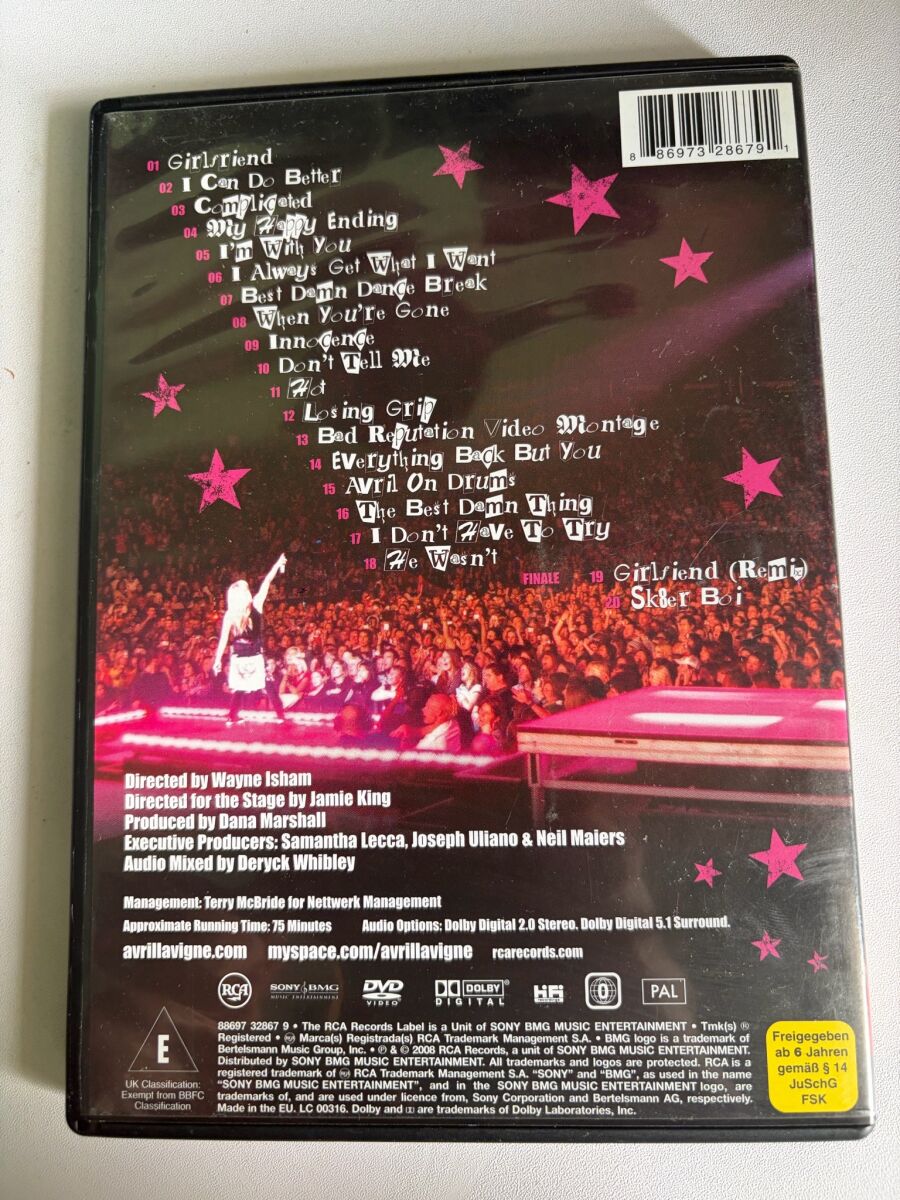 Avril Lavigne The Best Damn Tour Live in… - € 25,00 - Vendora.cy