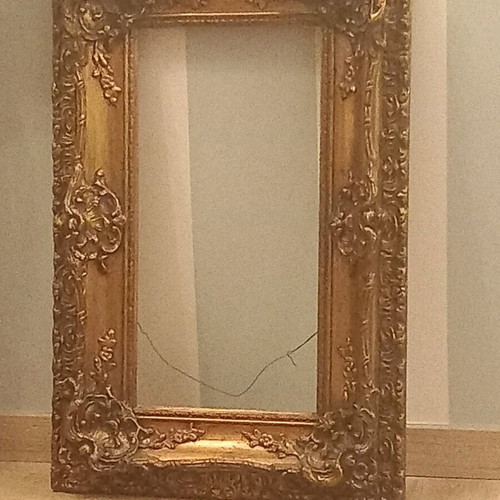 Frame used, large gold without mirror