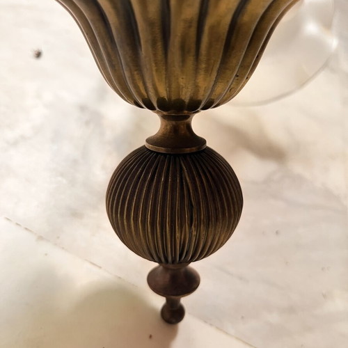 Handmade postwar chandelier