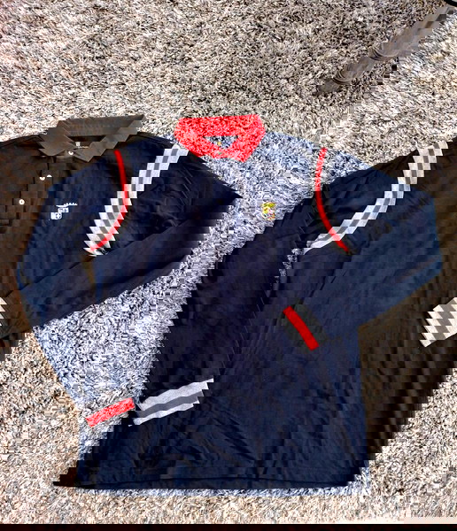 Polo makrimaniki size  XXL Marina Militare 100% vamvaki