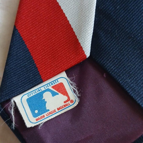 Baseball 1986 World Series collectible vintage tie used