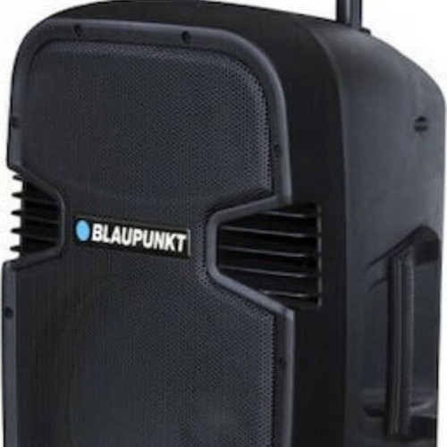 Blaupunkt Karaoke PA12 used 650w suitcase speaker with microphone