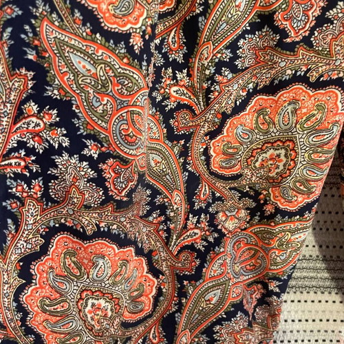 Compania Fantastica printed pants size S like new, satin multicolor