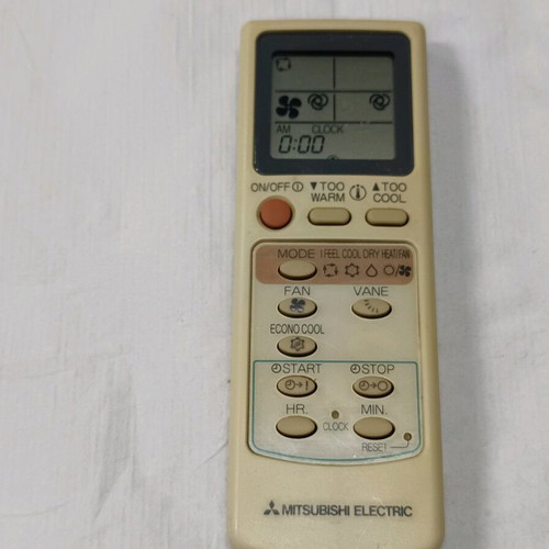Mitsubishi Electric remote control used