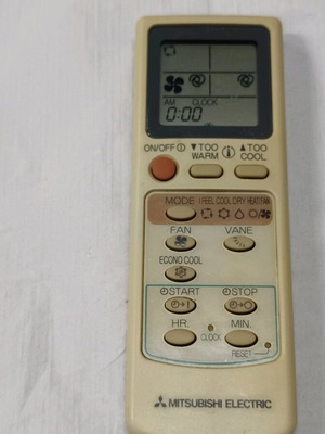 Mitsubishi Electric remote control used