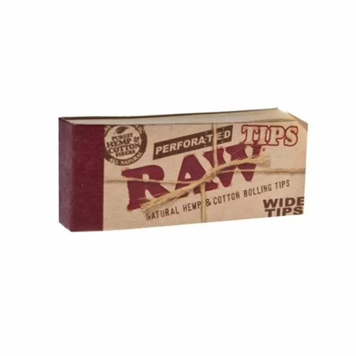 Raw King Size perforated tips new, pack of 50
