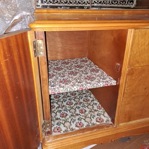 Bedroom dressing table used, solid olive wood, antique