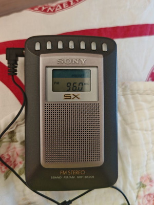Sony SRF-SX906 ραδιόφωνο μεταχειρισμένο με ακουστικά